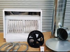 Stainless Steel Commercial Kitchen Canopy Cooker Hood Extraction (BRAND NEW)10ft