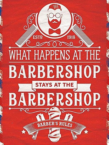 What happens the barbershop - happens,