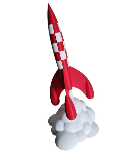 Tintin rocket custom model - tintin,