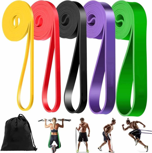 Pull resistance bands set 5 - pull, up