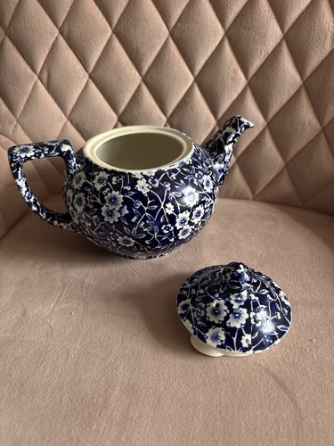Burleigh calico large teapot - burleigh,