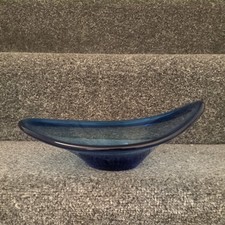 Scandi  Handblown Blue   Glass