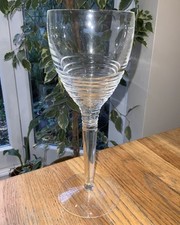 Stuart Jasper Conran Strata 1x Water Goblet XL Wine 10” Hardly Used Excellent