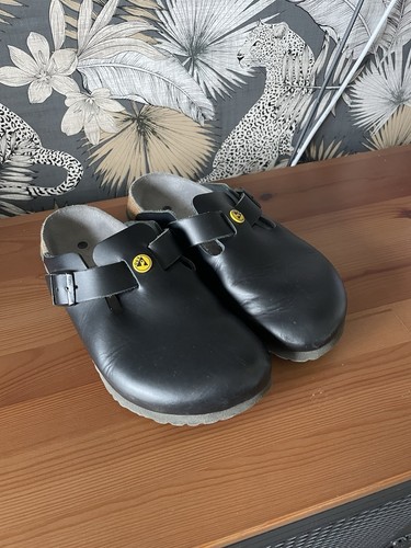 Birkenstock boston esd black - birkenstock,