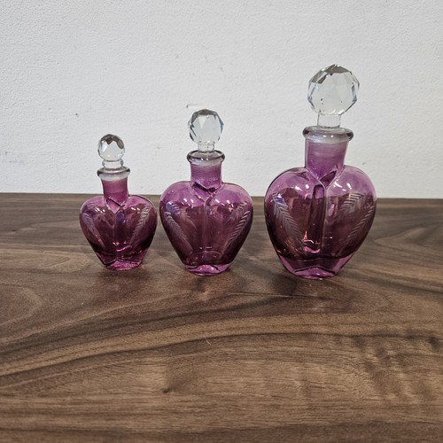 Set vintage scent bottles - of,