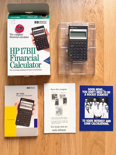 17bii financial calculator - 17bii,