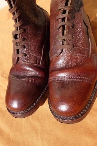 Vtg mens brown - brown, leather
