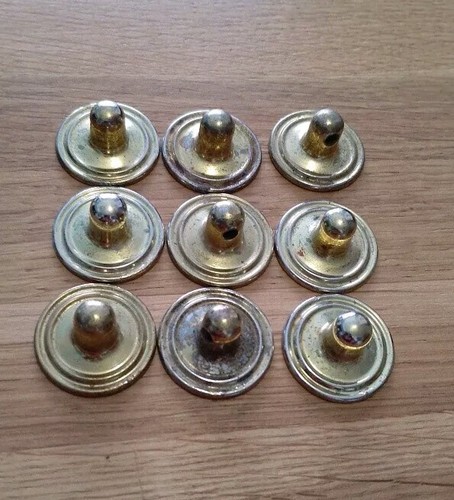 Small round brass - round,