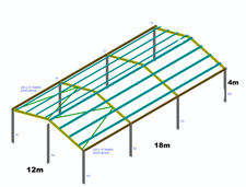 60ft x 40ft x 14ft Steel