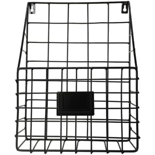 Wire magazine newspaper basket - wire,