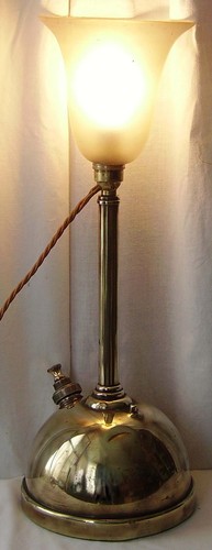 Converted tilley lamp - converted,
