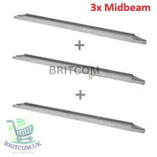 3x IKEA SKORVA Bed Midbeam