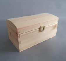 Small Wooden Tresure Chest Box
