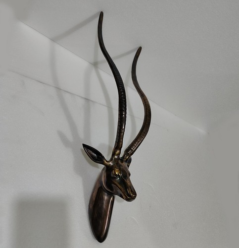 Large metal wall - large, deer