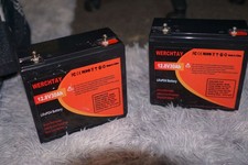 2 x 12V or 24v Lithium Battery