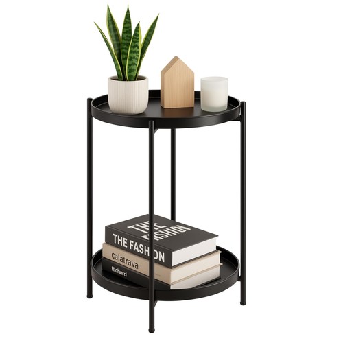 Round side table - living, room
