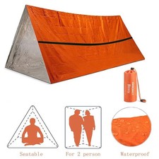 2 Person Mylar Tube Tent