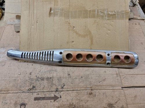 Honda ss50 exhaust heat - honda, shield