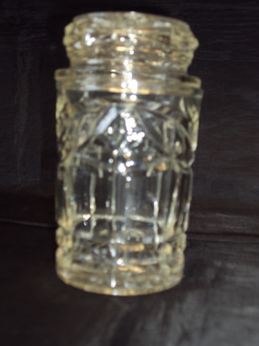 Vintage pressed glass - pressed,