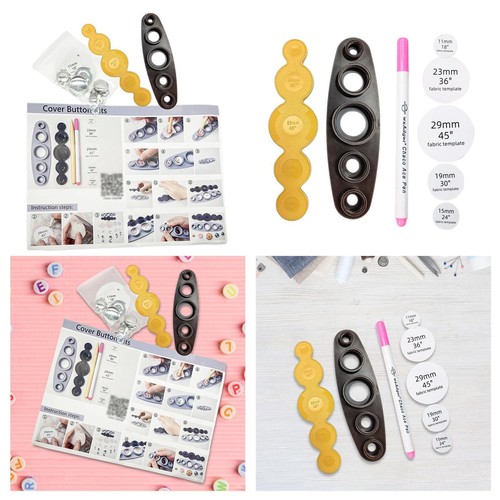 Button maker machine fabric - button,