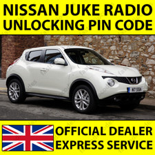 ✅NISSAN JUKE CAR RADIO NAVIGATION UNLOCKING PIN CODE DECODE FAST & RELIABLE✅