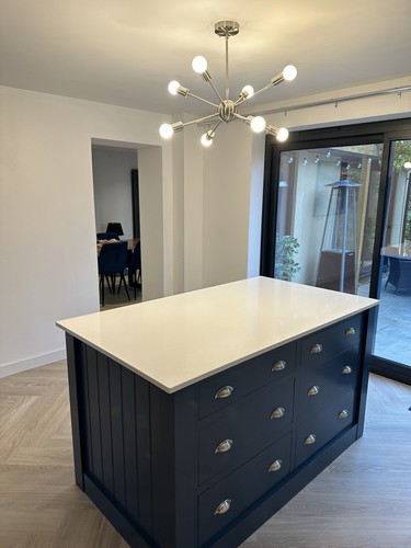 Kitchen island with - kitchen, breakfast