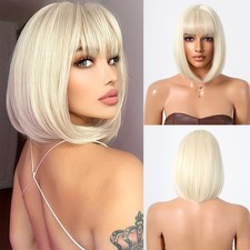 Bob Straight Cosplay Wigs With