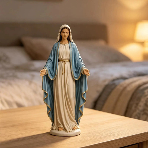Virgin mary desktop figurine - mary,