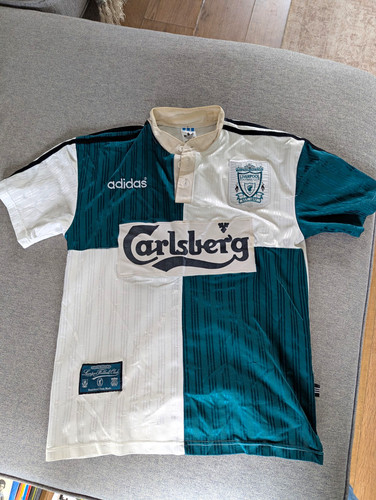 Liverpool 1995 away shirt - liverpool,