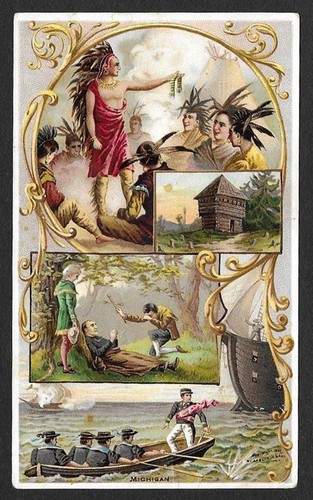 Victorian trading card - victorian,