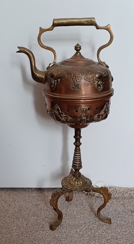 Ornate vintage copper brass - copper,