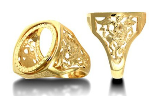 9ct yellow gold half - yellow, sovereign