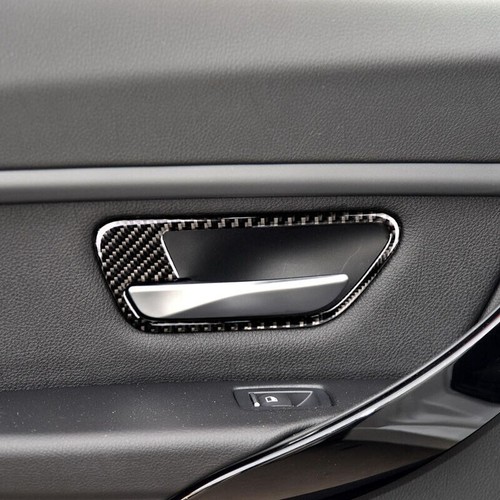 Real carbon fiber door - carbon, handle