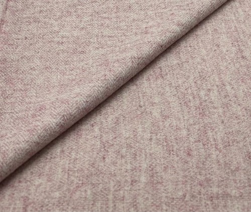 Pink white mixed wool - pink,
