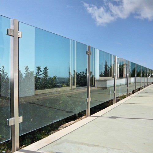 Clear glass balustrade - clear,