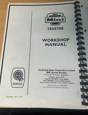 BMC Mini/Nuffield 4/25 Tractor