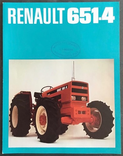 Renault 651 tractor - renault,