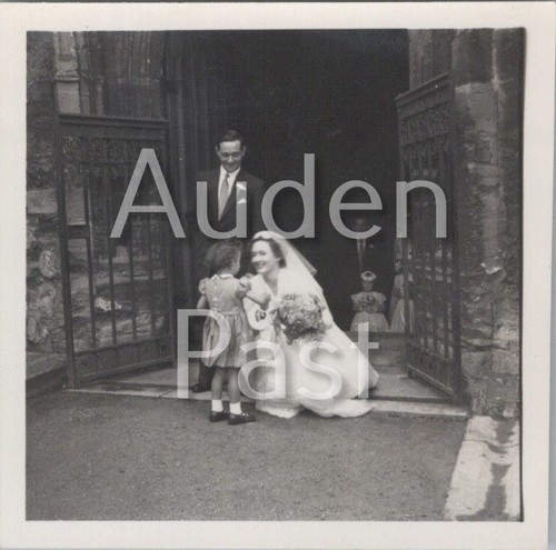 Bride with child - with, at