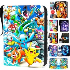 For Pokemon Trading Cards Album Folder 400/900 Pockets Card Binder Holder Gift