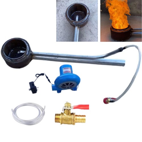 Outdoors waste oil - waste, burner
