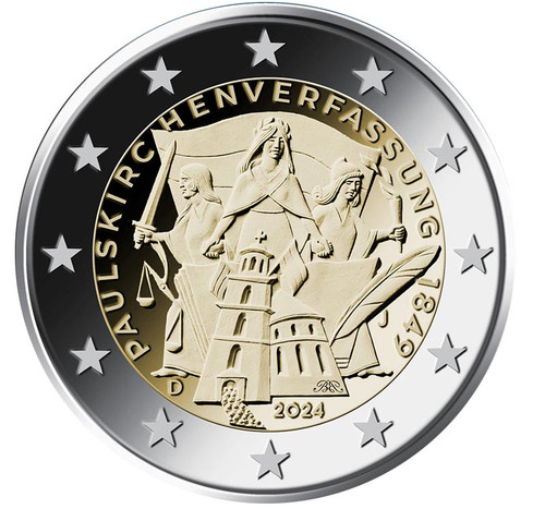 Germany coin euro - coin, 2024