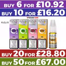 Elf liq Nic Salt 10ml E Liquid