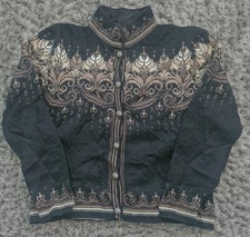Dale Of Norway Vintage Cardigan Womens 80s/90s M (Label) Measures Small (19 p-p)
