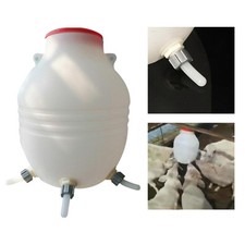 8L Large Capacity Lamb Feeder Milk Bottle for Farm Animal Goat Baby Feed
