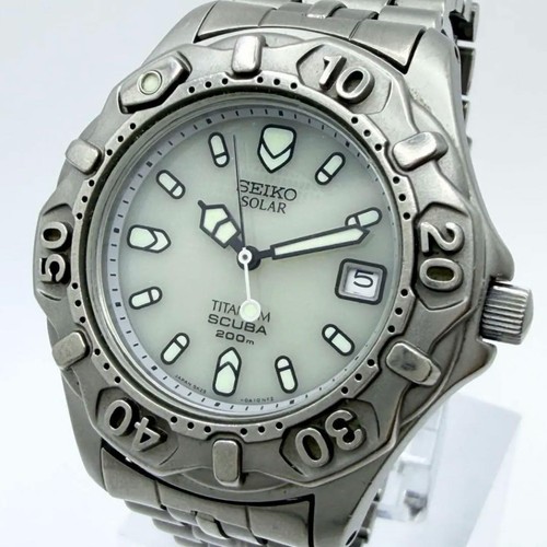 Seiko titanium scuba - seiko, diver