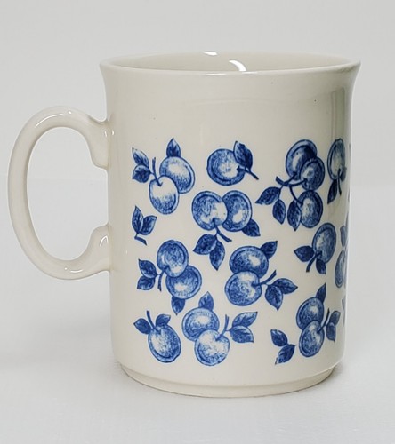 Eit blue mug - by, english