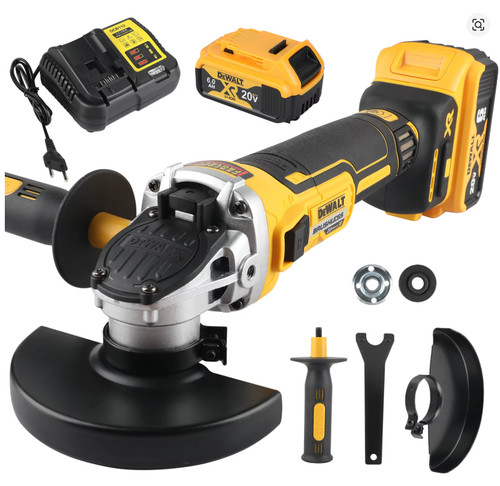 Dewalt dcg405nt 125mm flat - 125mm,