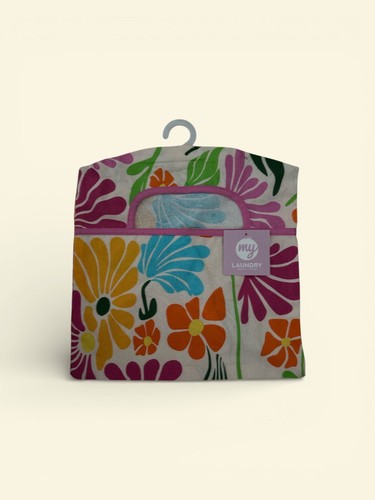 Bright pretty flowers peg bag - pretty,