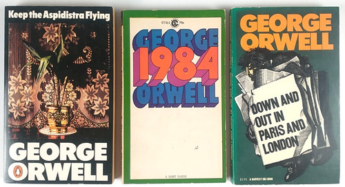 George orwell lot - 3, vintage