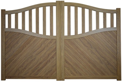 Wood effect bell curved top - bell,
